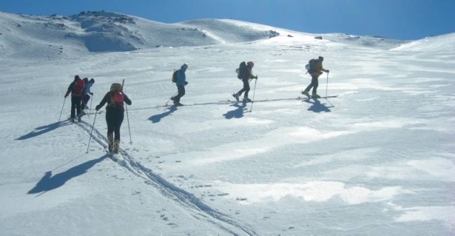  Cross-country skiing in Veleta 